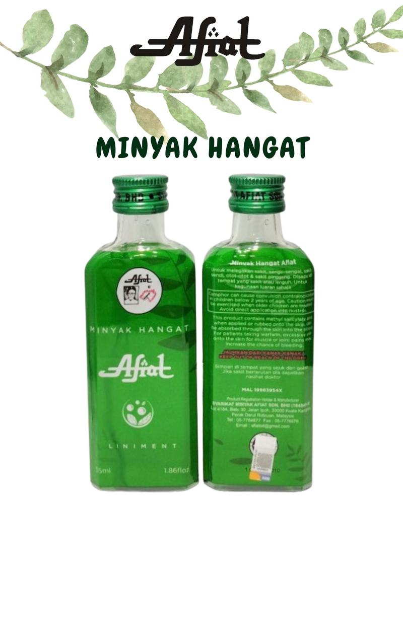 MINYAK HANGAT AFIAT (LINIMENT)