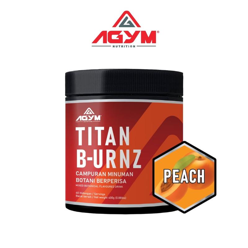 TITAN BURN AGYM NUTRITION - PEACH