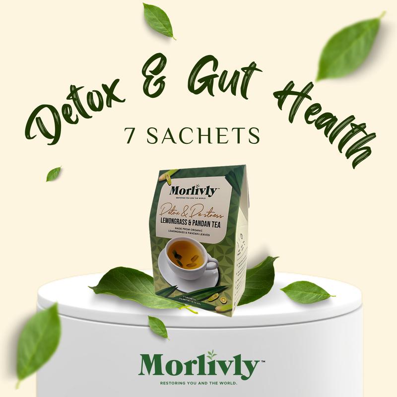 Refreshing Lemongrass and Pandan Tea 7 sachets