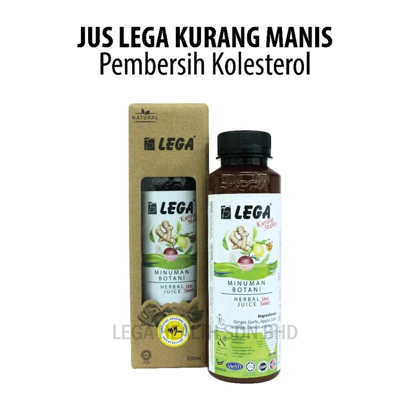 LEGA HQ ORIGINAL!!! | Jus Lega Kurang Manis Pembersih Kolesterol 350ml