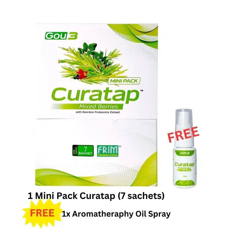 CURATAP MIXED BERRIES WITH BAECKEA FRUTESCENS EXTRACT (7 SACHET)